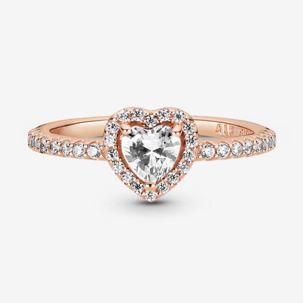 Sparkling Heart Ring collection