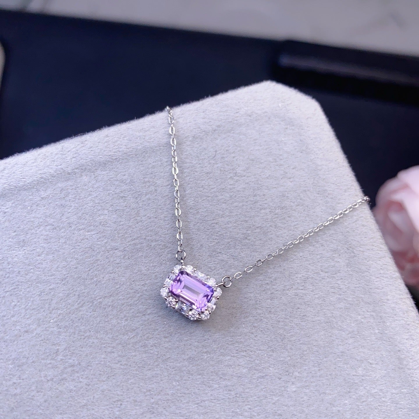 Natural Amethyst Yanna Necklace