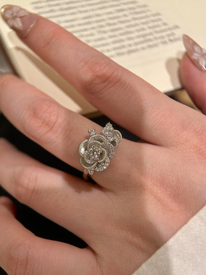 Rose Brushed Ring