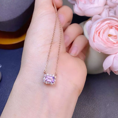 Natural Amethyst Yanna Necklace
