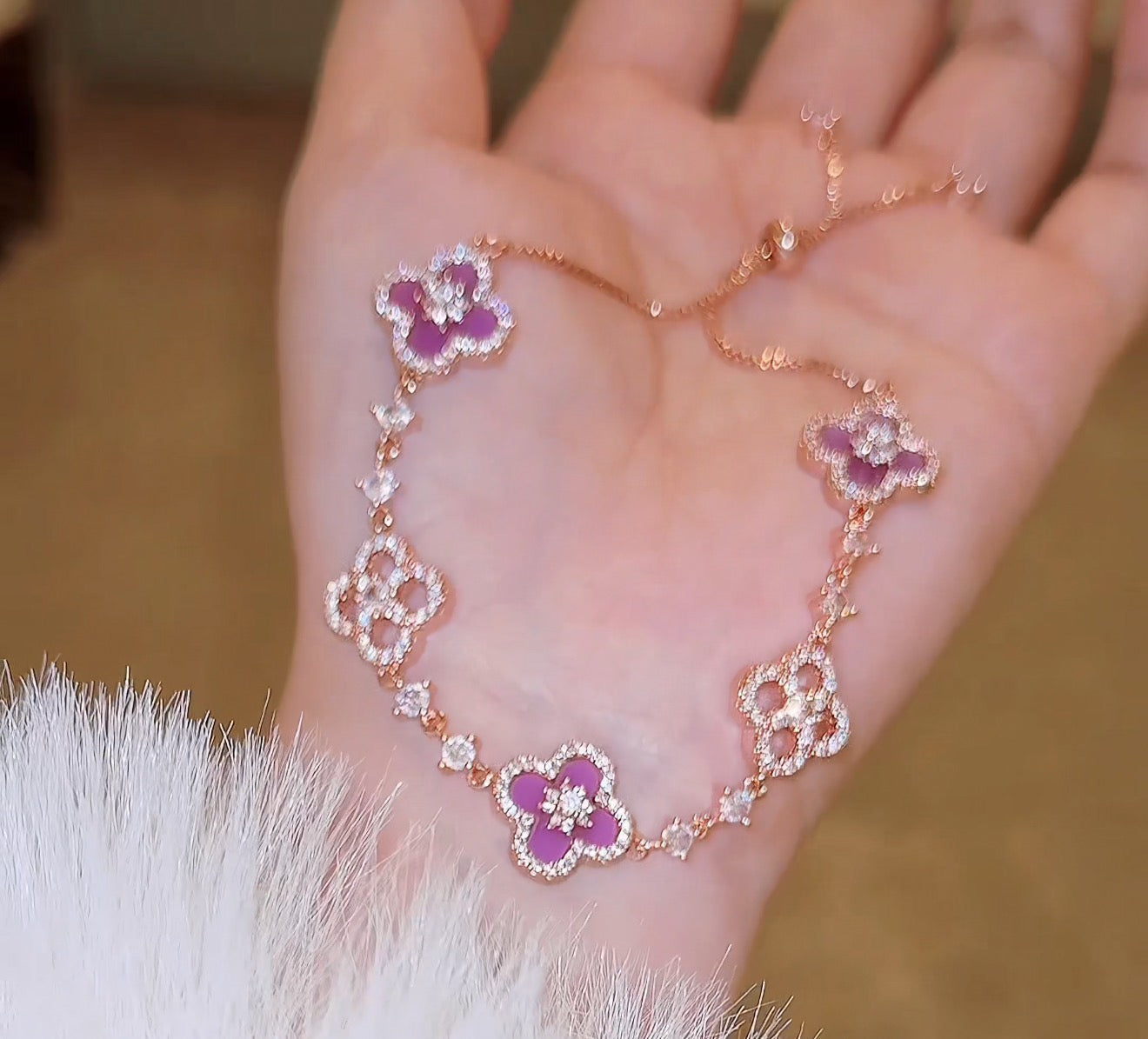 Dreamy Purple Bracelet