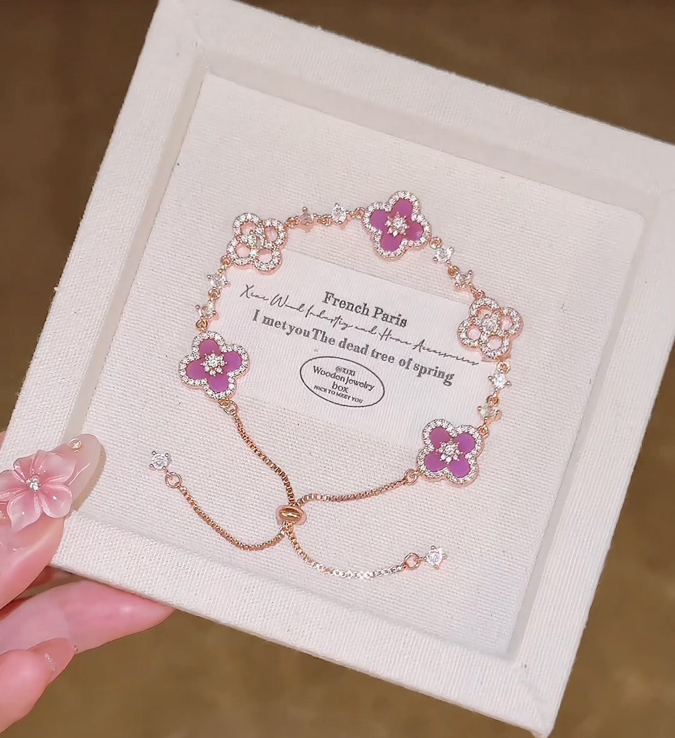 Dreamy Purple Bracelet