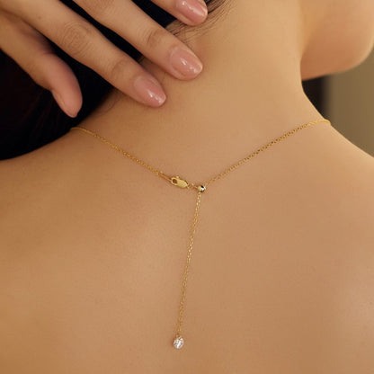Round Diamond Necklace