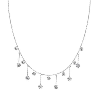 Princess Diamond Necklace