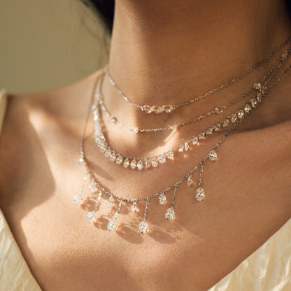 Princess Diamond Necklace
