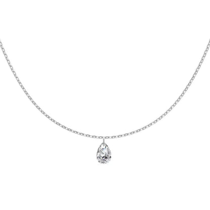 Oval Diamond Necklace