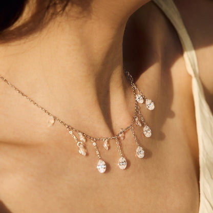 Princess Diamond Necklace