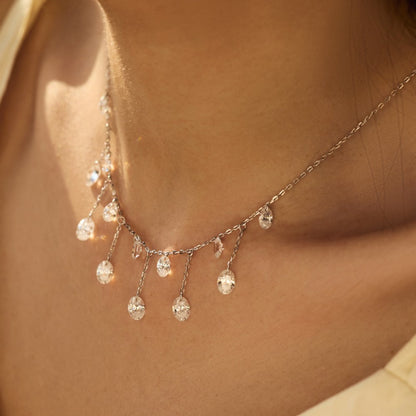 Princess Diamond Necklace