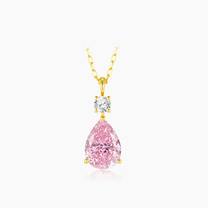 Pink Diamond Necklace