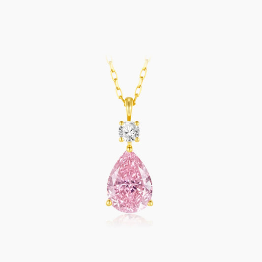Pink Diamond Necklace
