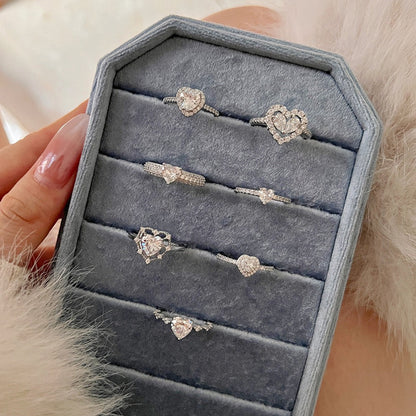 Heart Ring Collection