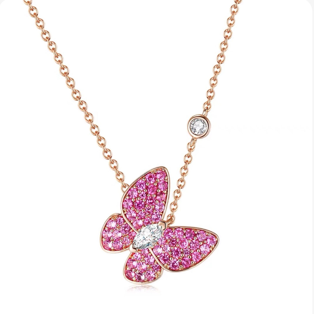 Butterfly necklace